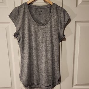 Reebok Heather Gray Women's Short Sleeve Tee